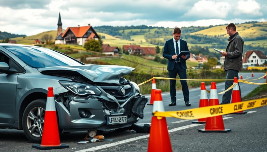 dochodzenie odszkodowań po wypadkach w Niemczech